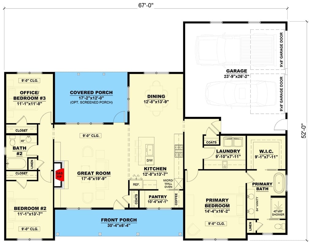 Floor Plan - Main Floor