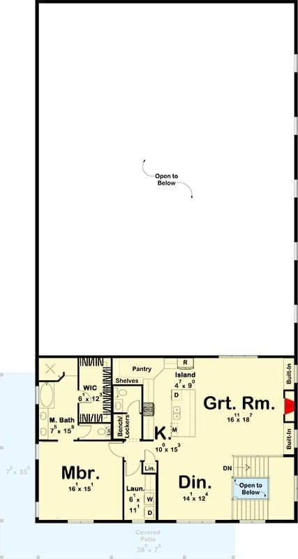 Floor Plan - Second Floor