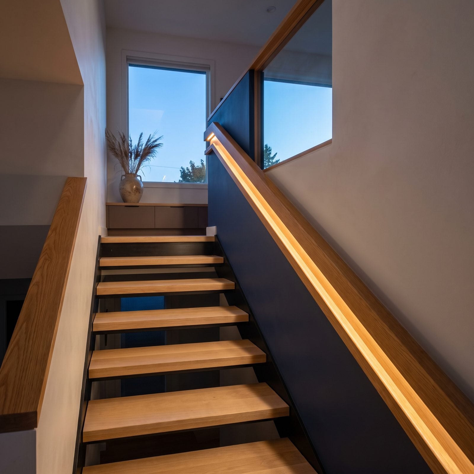Illuminated Stair Handrail