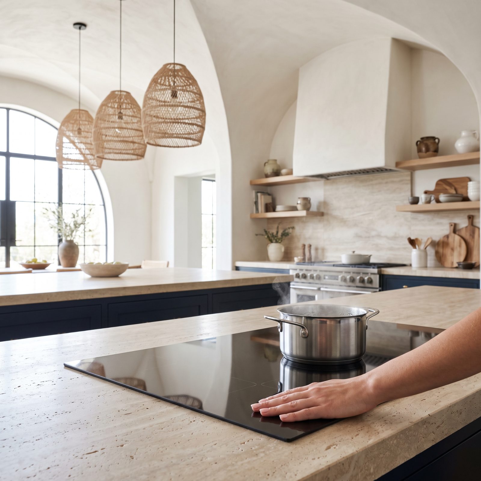An Induction Cooktop