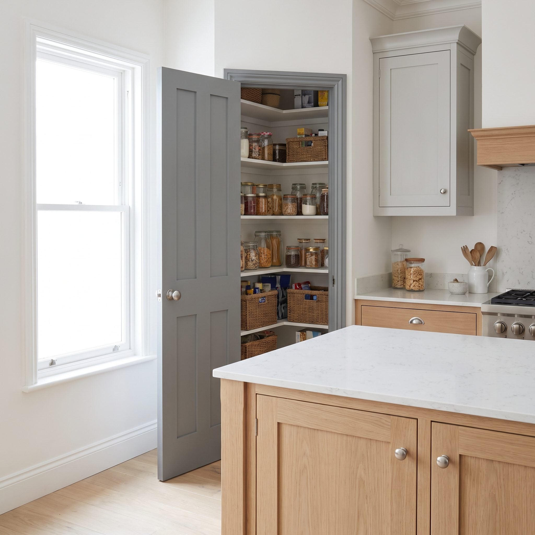 The Island Blocked a Pantry or Cabinet Door