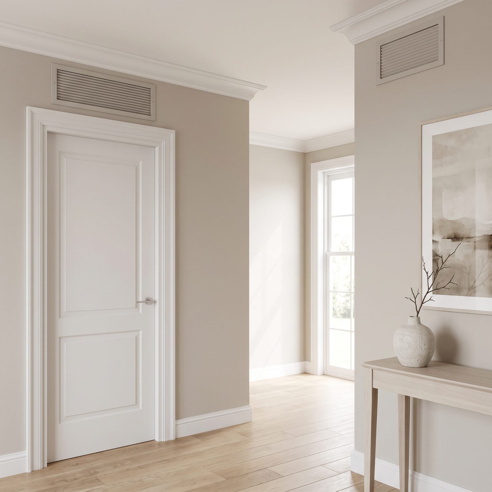 Jump Ducts Above Bedroom Doors: Let the Air Breathe