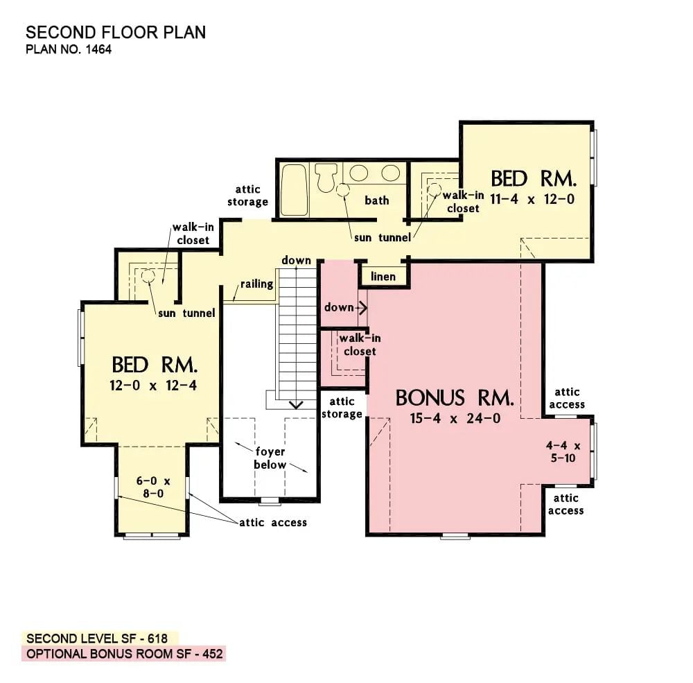 Floor Plan - Second Floor