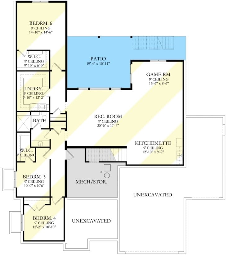 Floor Plan - Walkout Basement