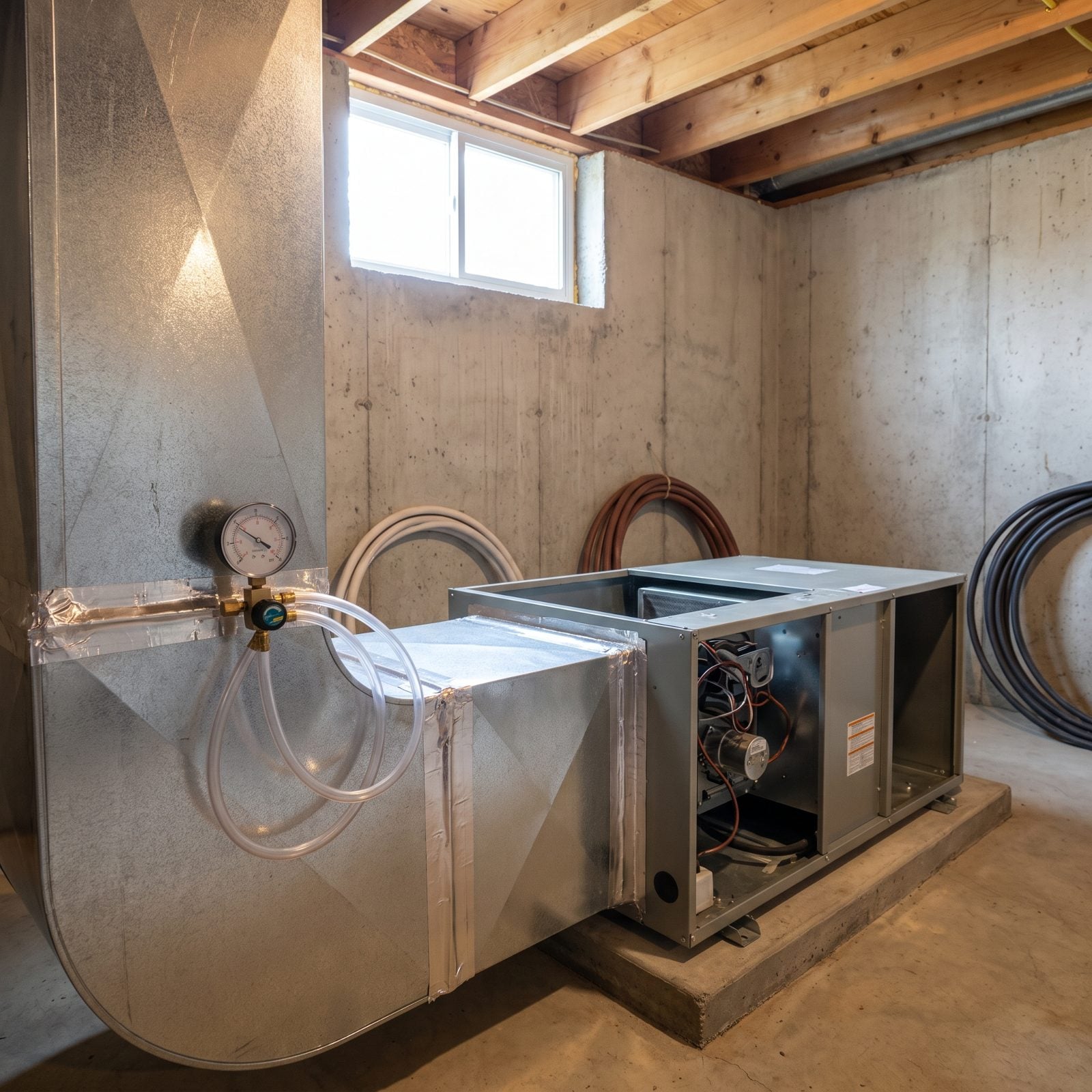 Keep the Ductwork If It Tests Fine