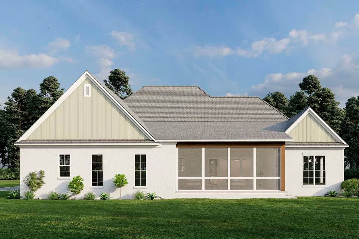 Screened Porch Framing and Board-and-Batten Gables That Earn Their Keep