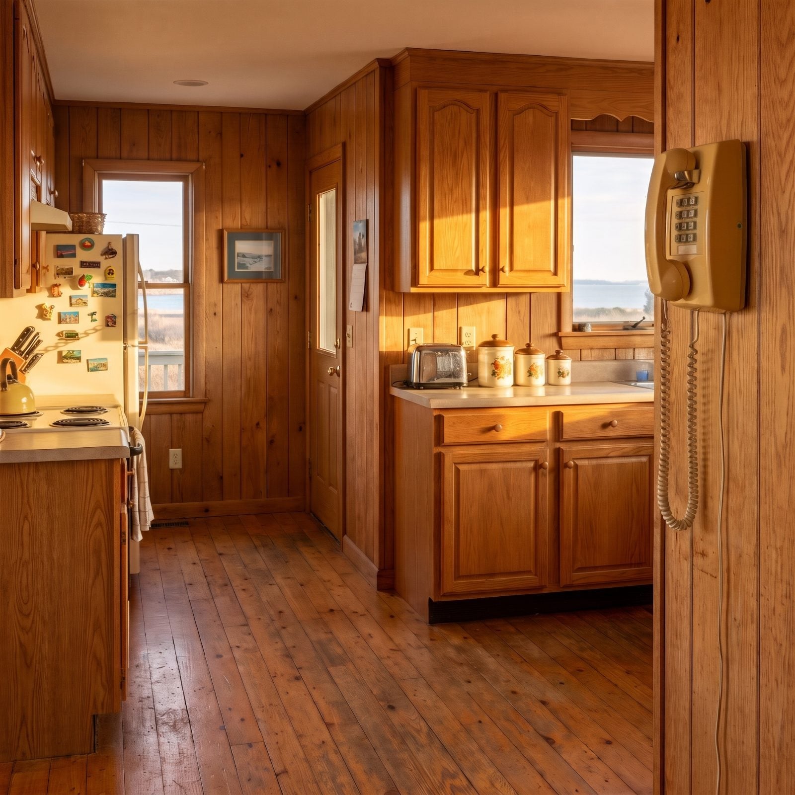 The Kitchen Phone With a Cord That Reached the Next Room