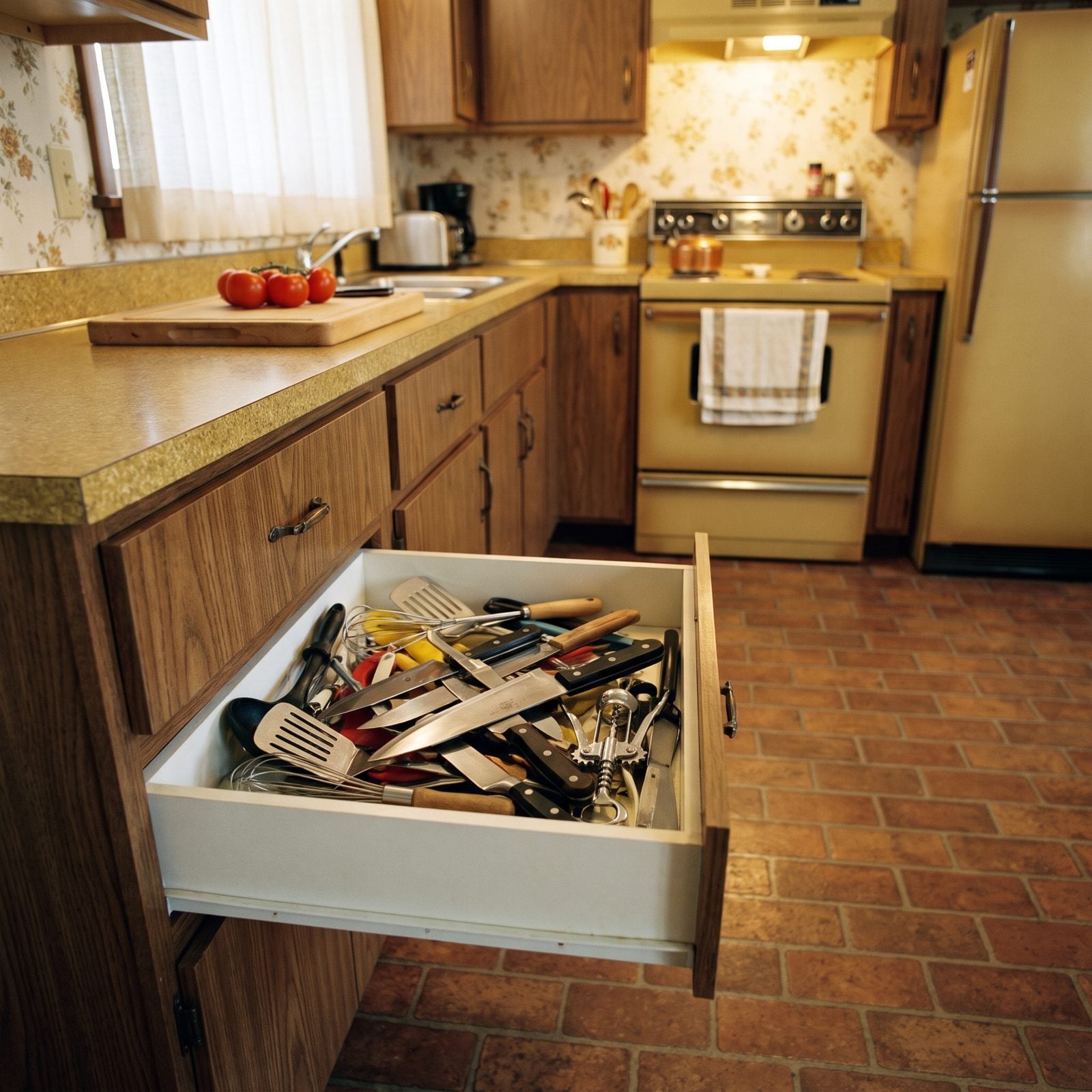 Knives Loose and Clattering in a Crowded Drawer