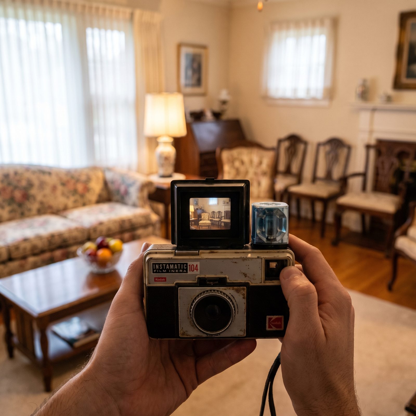 The Kodak Camera Loaded for One Carefully Posed Photo