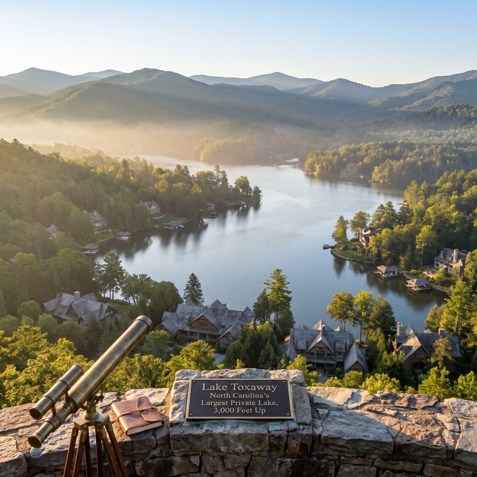 Lake Toxaway: North Carolina's Largest Private Lake, 3,000 Feet Up