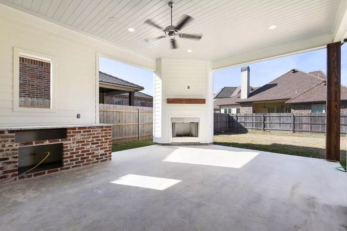 Covered Patio Built for Grilling, Gathering, and Staying Out Too Late