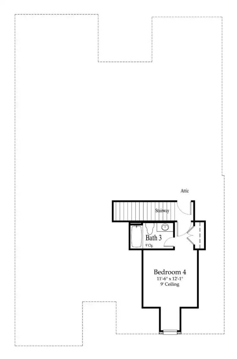 Floor Plan - Second Floor