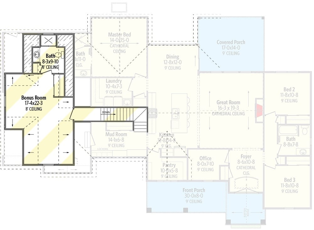 Floor Plan - Bonus Room