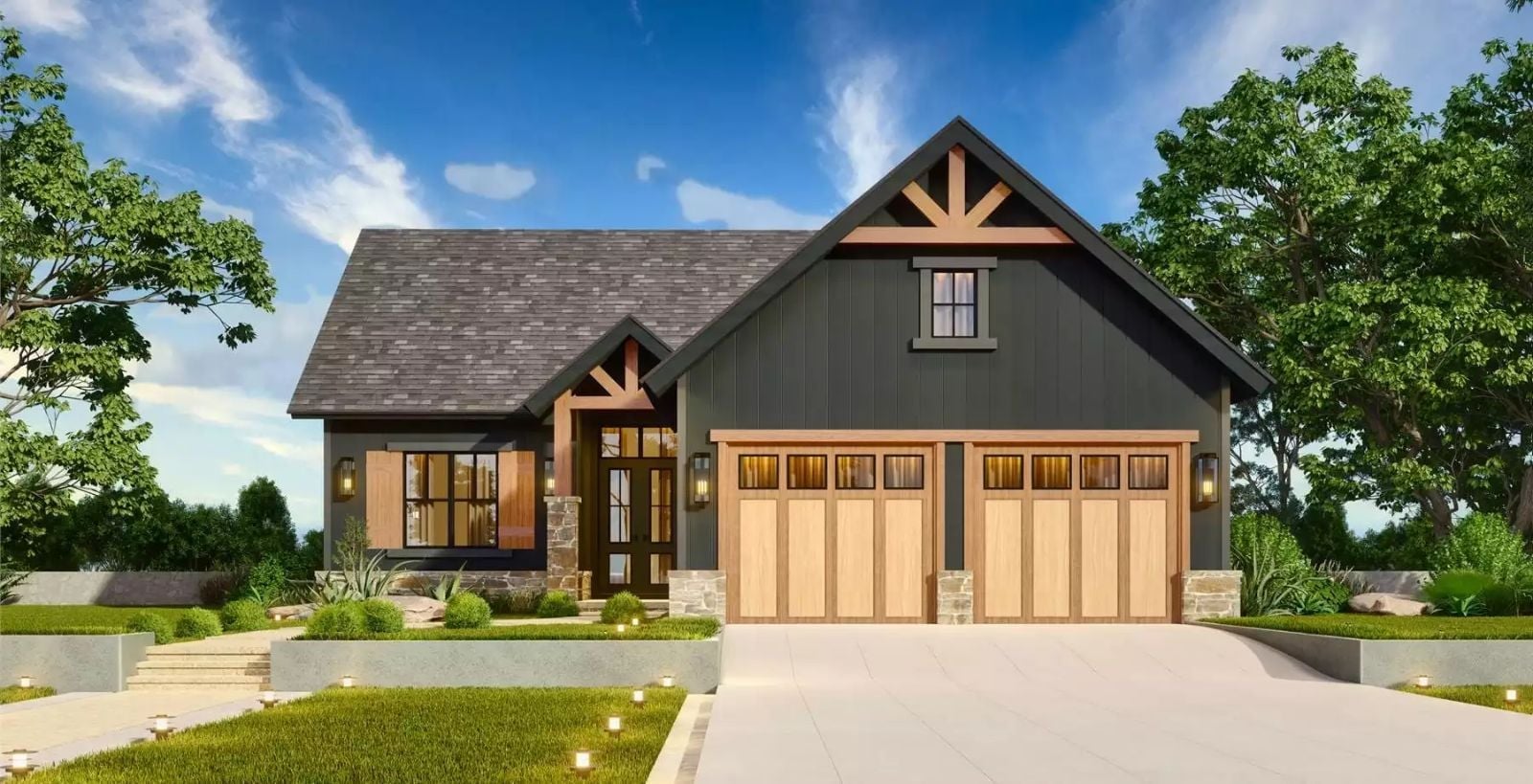Laurelwood 4-Bedroom Craftsman Lake House with Screened Porch Designed for Families Who Live for Lake Days, Pool Days, and Long Weekends (Floor Plan)