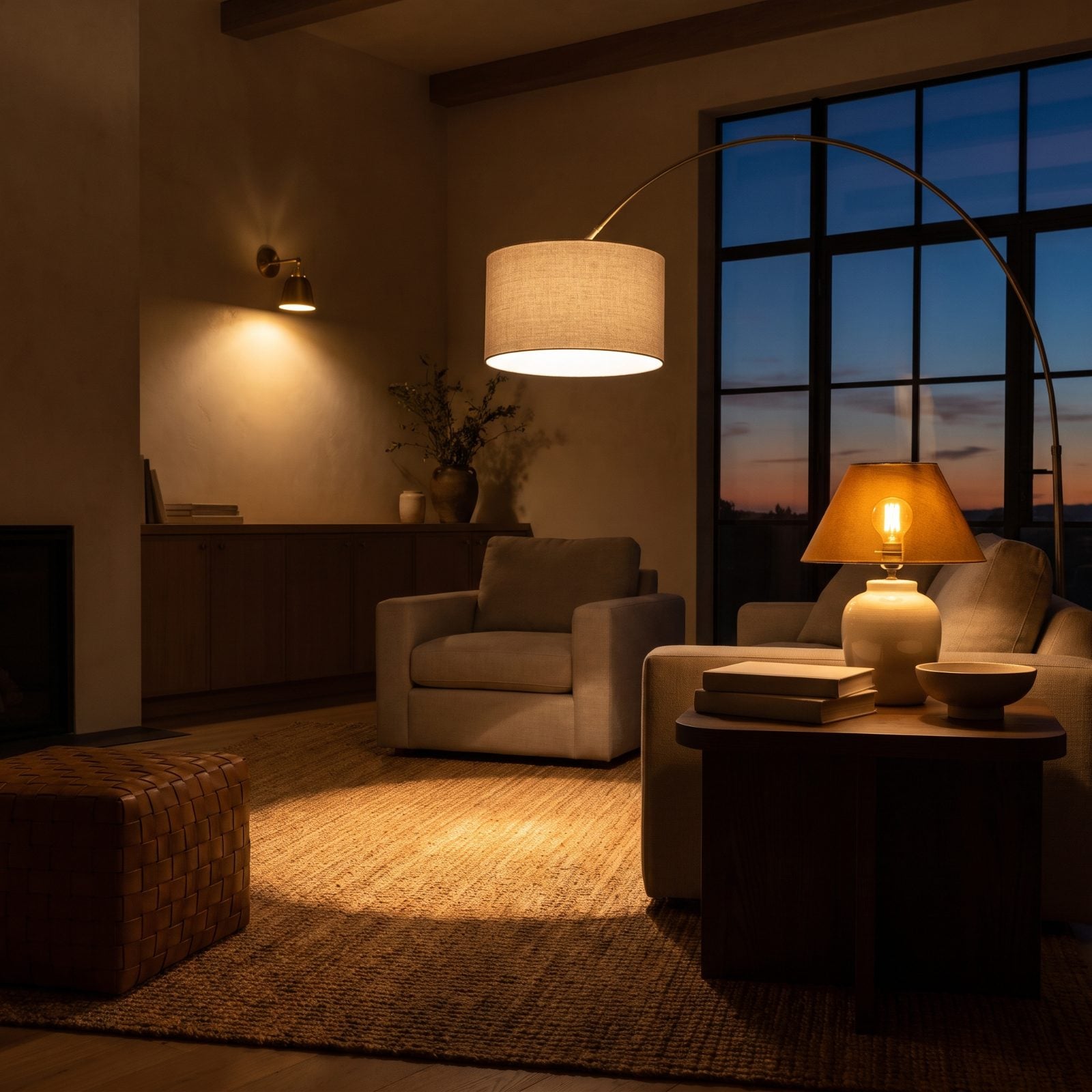 Layer Your Light Instead of Relying on One Ceiling Fixture