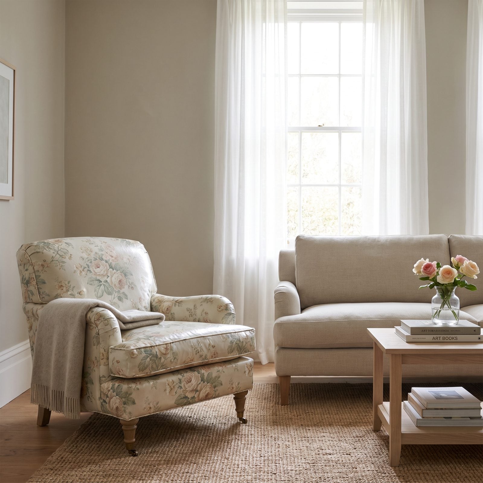 Layered Chintz Upholstery