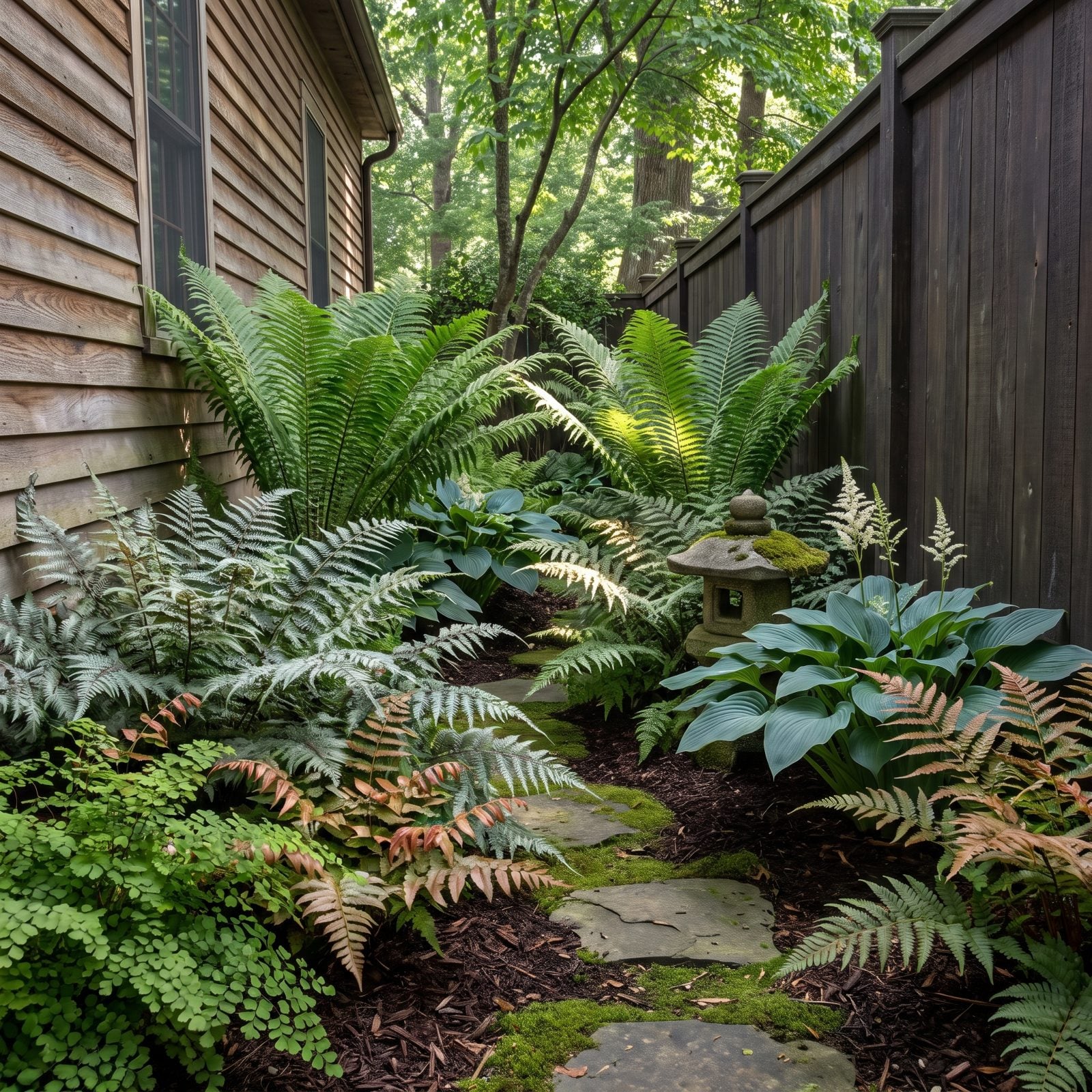 A Layered Fern Garden for That Impossible Shady Corner