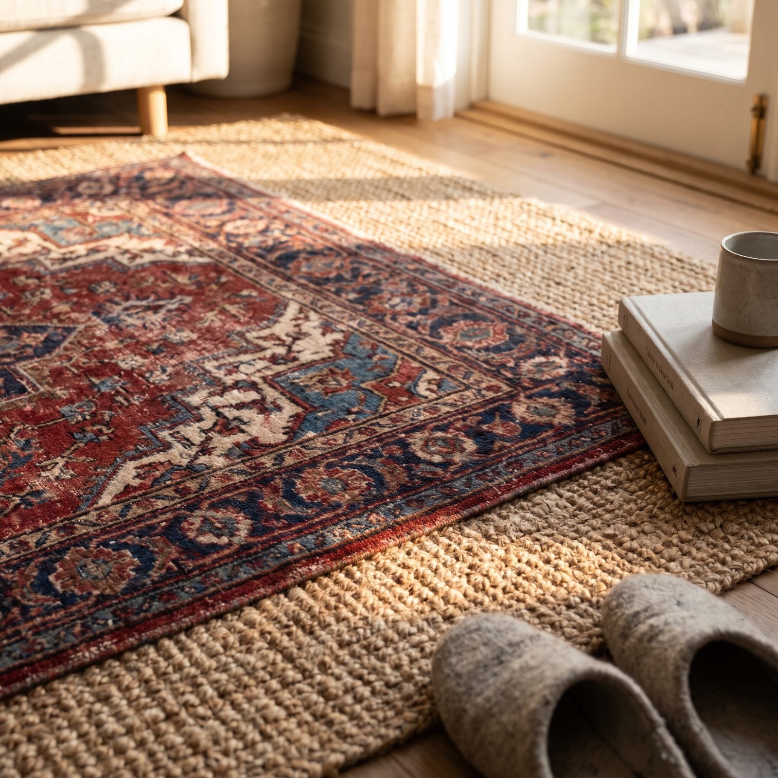 Layered Rugs Underfoot