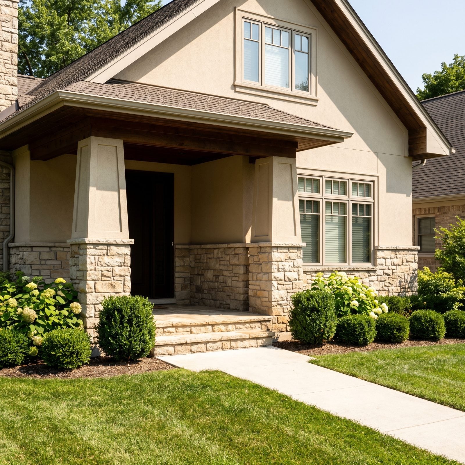 Leaving the Front Door in Deep Shadow