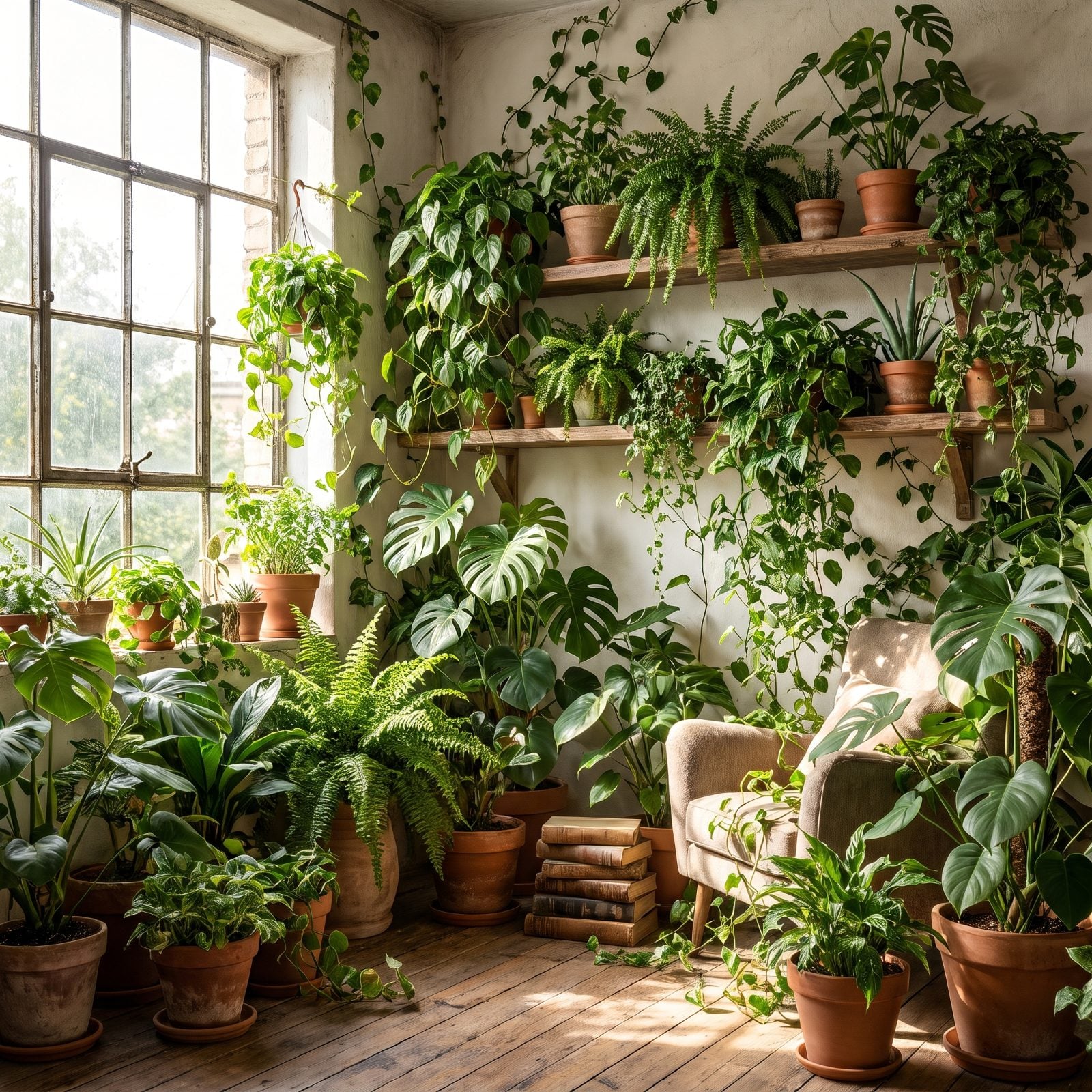Let Houseplants Take Over (A Little)