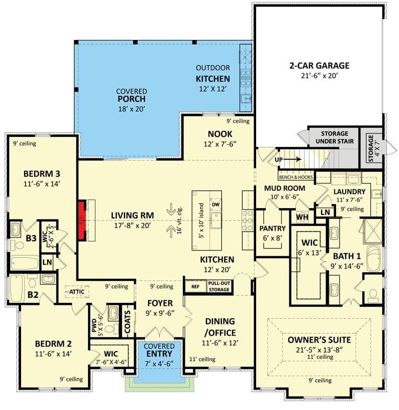 Floor Plan - Main Floor