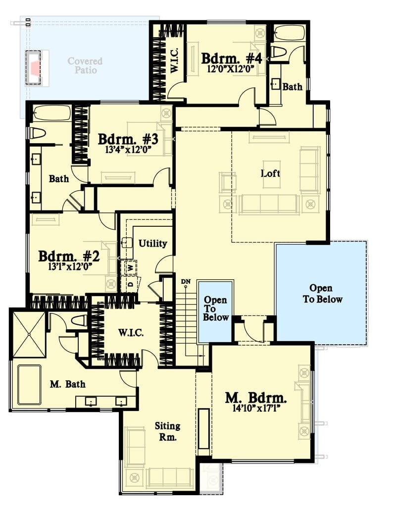 Floor Plan - Second Floor