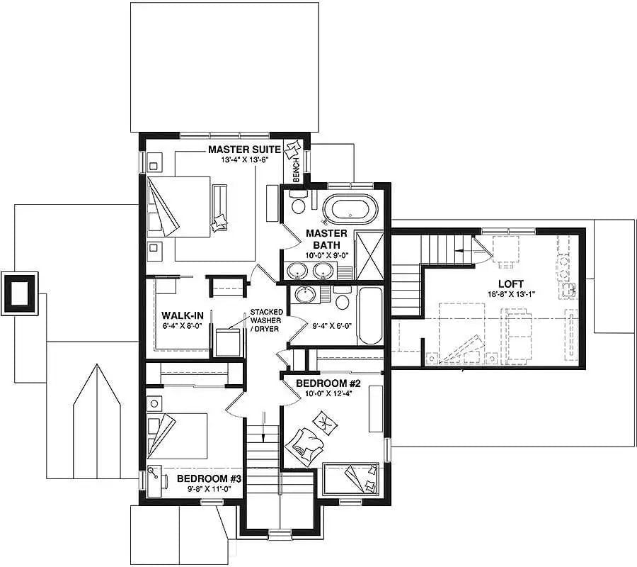 Floor Plan - Second Floor