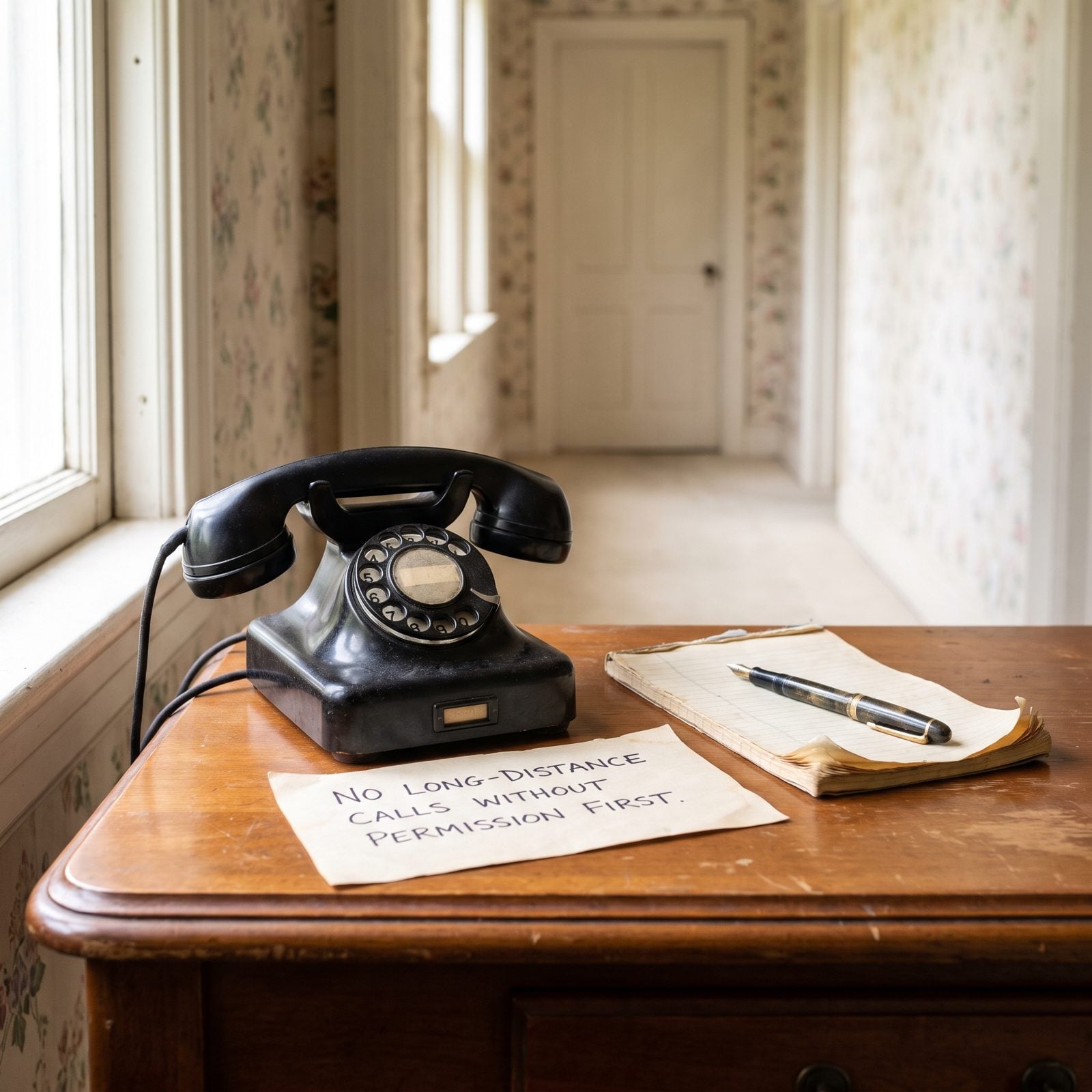 No Long-Distance Calls Without Permission First