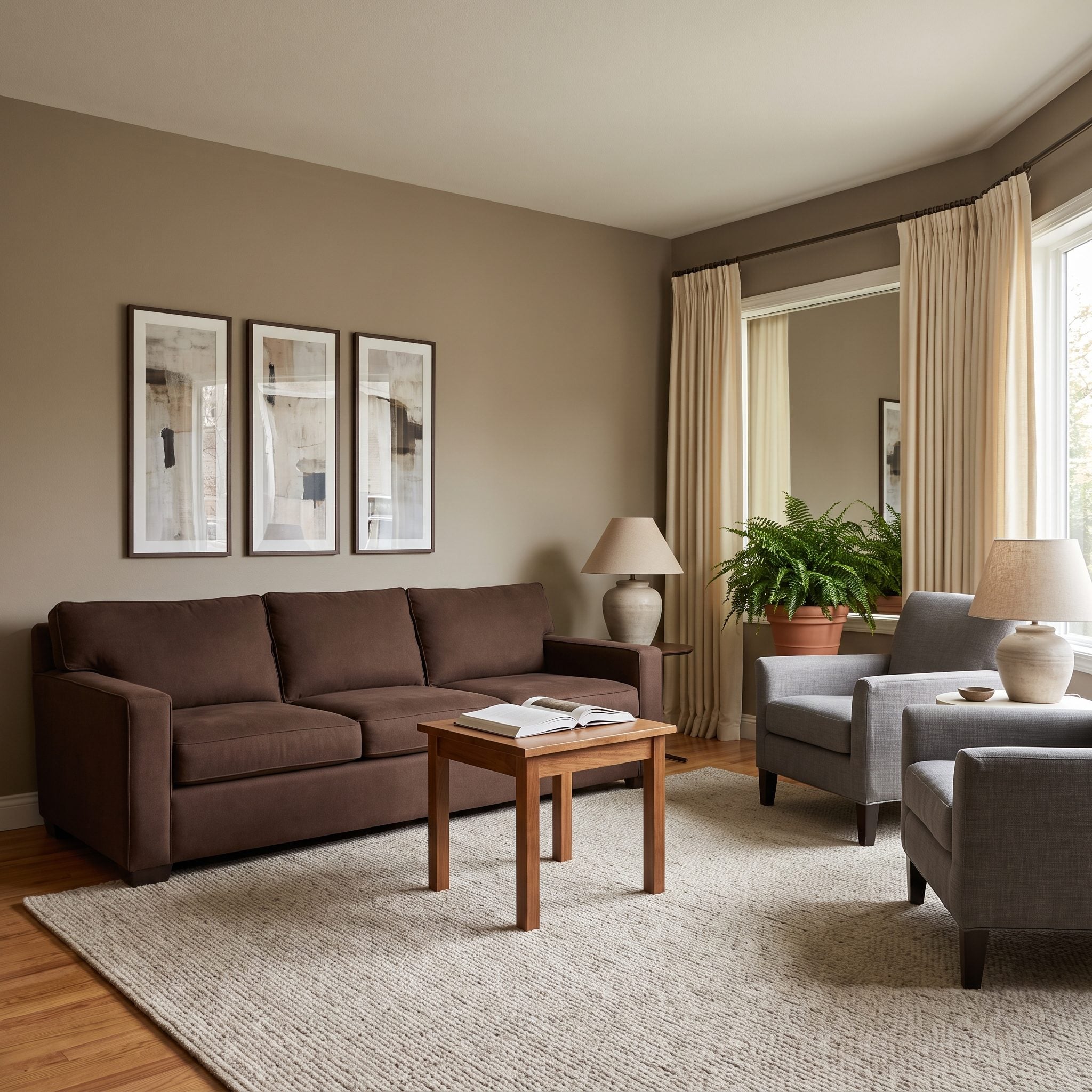 Low-Ceiling Retreat: Broad Rather Than Tall