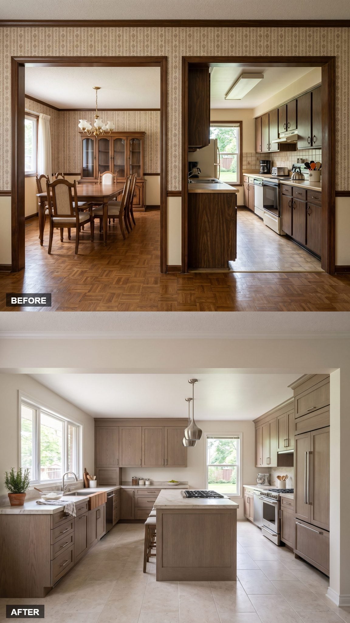 Luxury Kitchen Built Around an Oversized Prep Zone