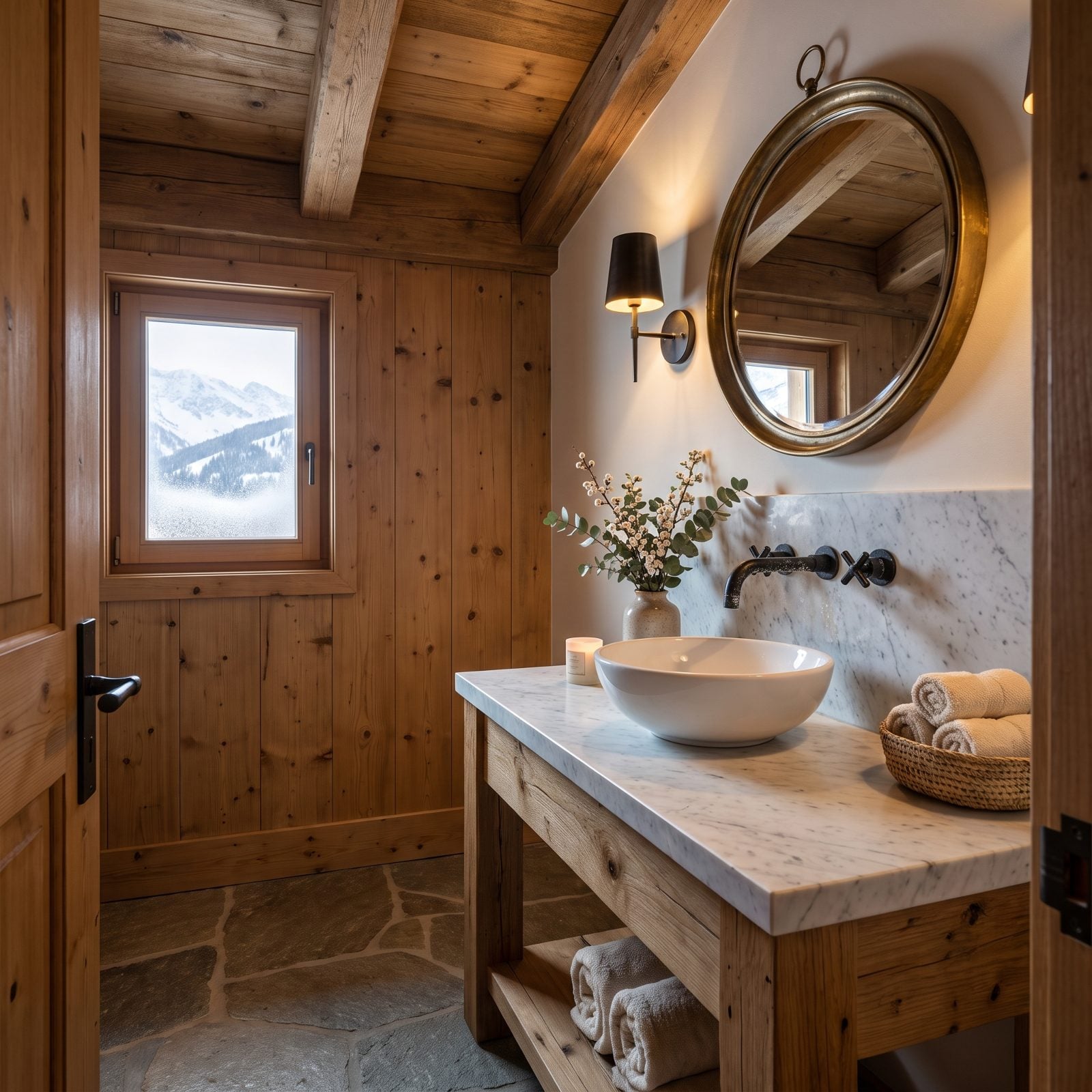 Matte-Black Faucets in Hard-Water Country, Where Every Drop Leaves a Mark