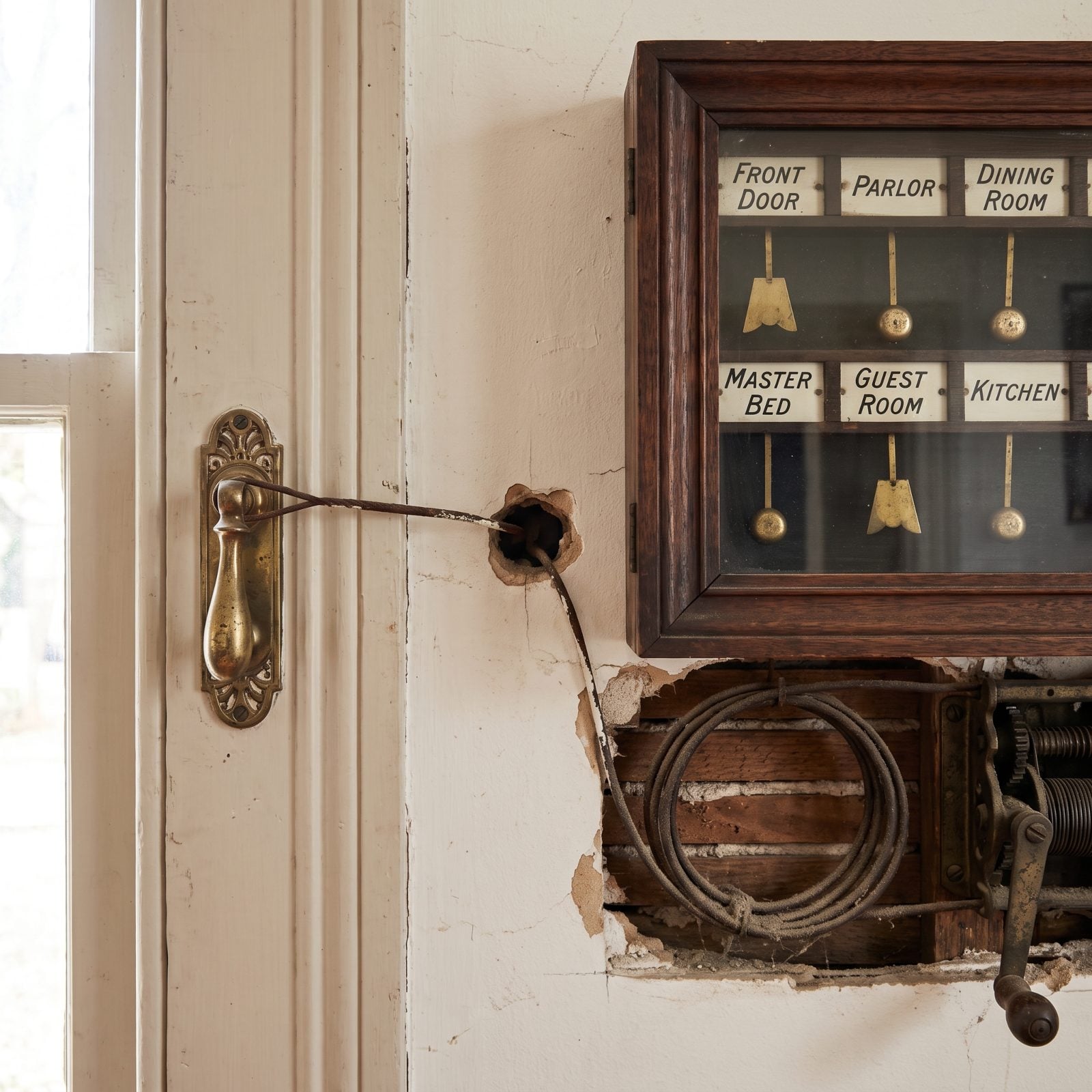 Mechanical Servant-Bell Pulls and the Annunciator Box