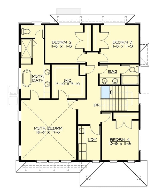 Floor Plan - Second Floor