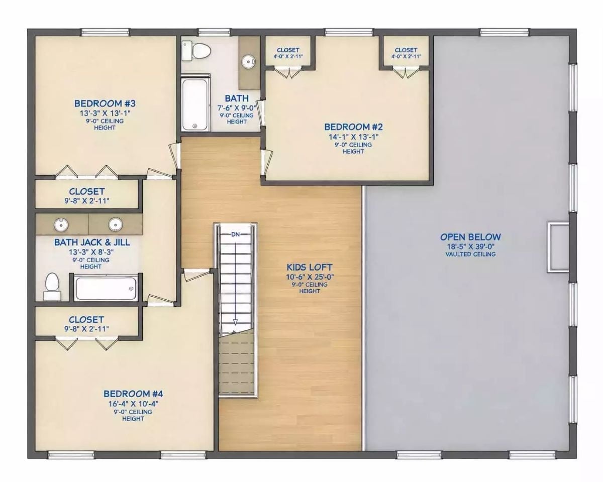 Floor Plan - Second Floor