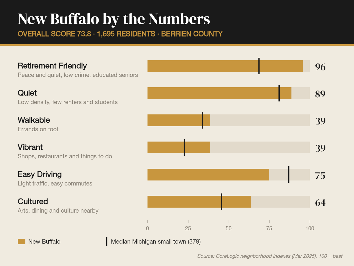 New Buffalo by the numbers