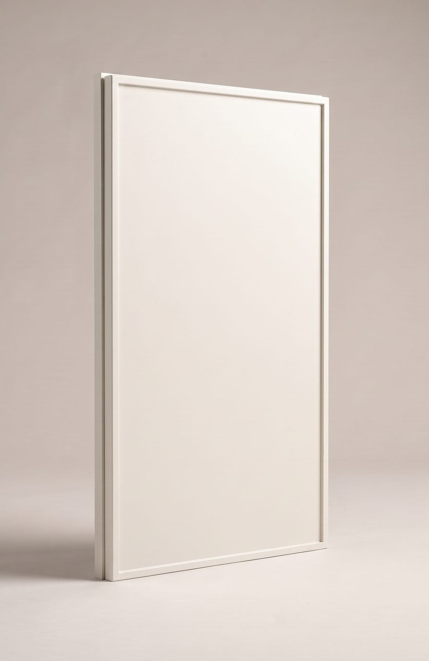 Micro Shaker kitchen cabinet door illustration