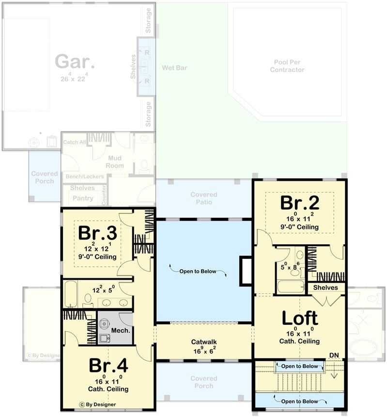Floor Plan - Second Floor