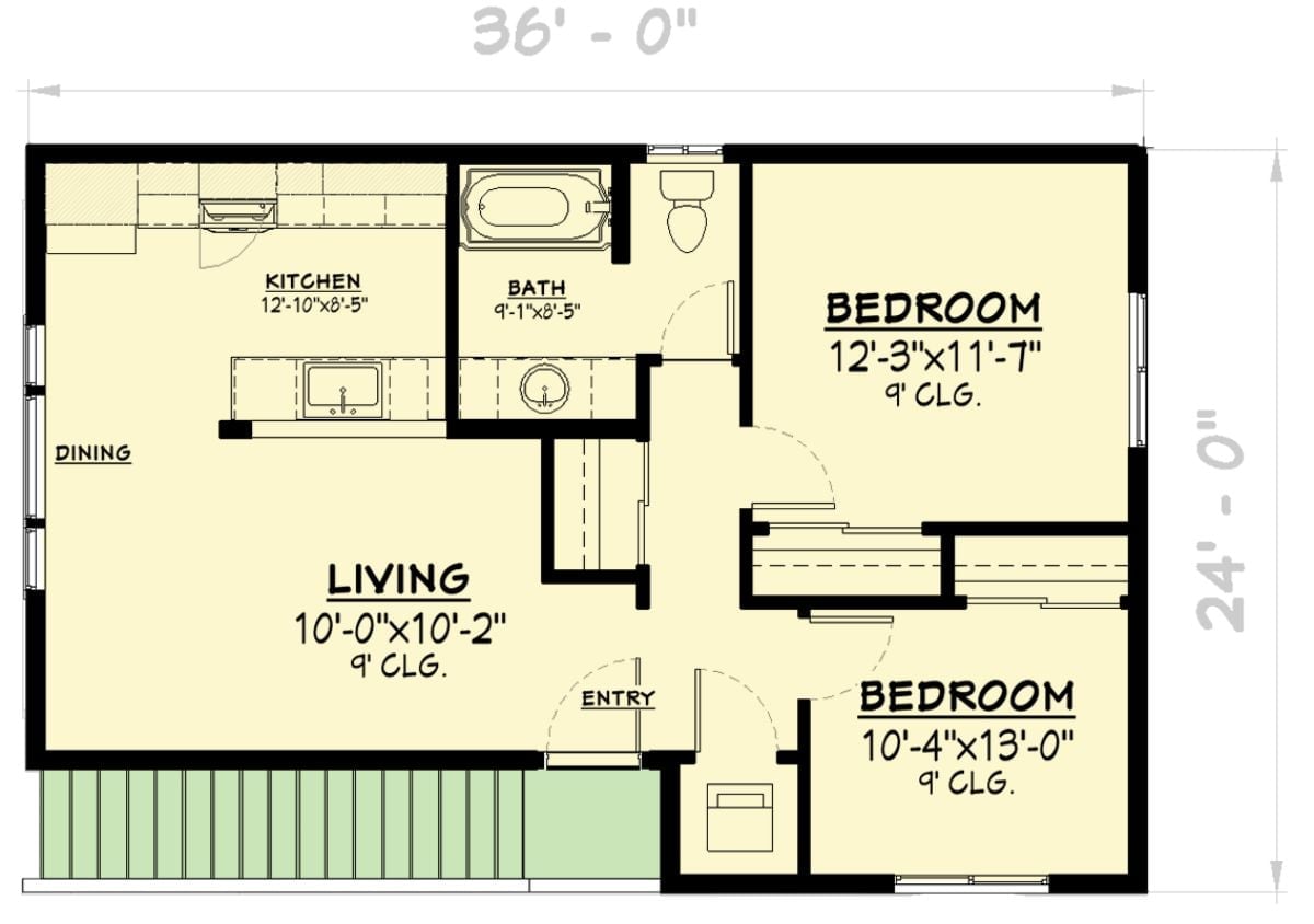 Floor Plan - Second Floor