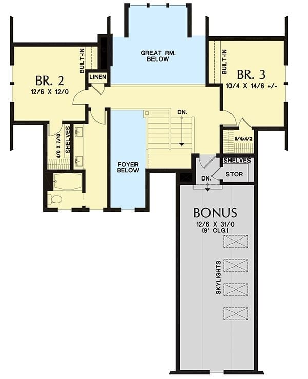 Floor Plan - Second Floor