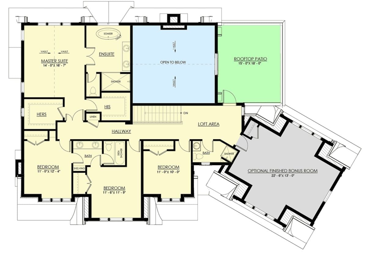 Floor Plan - Second Floor