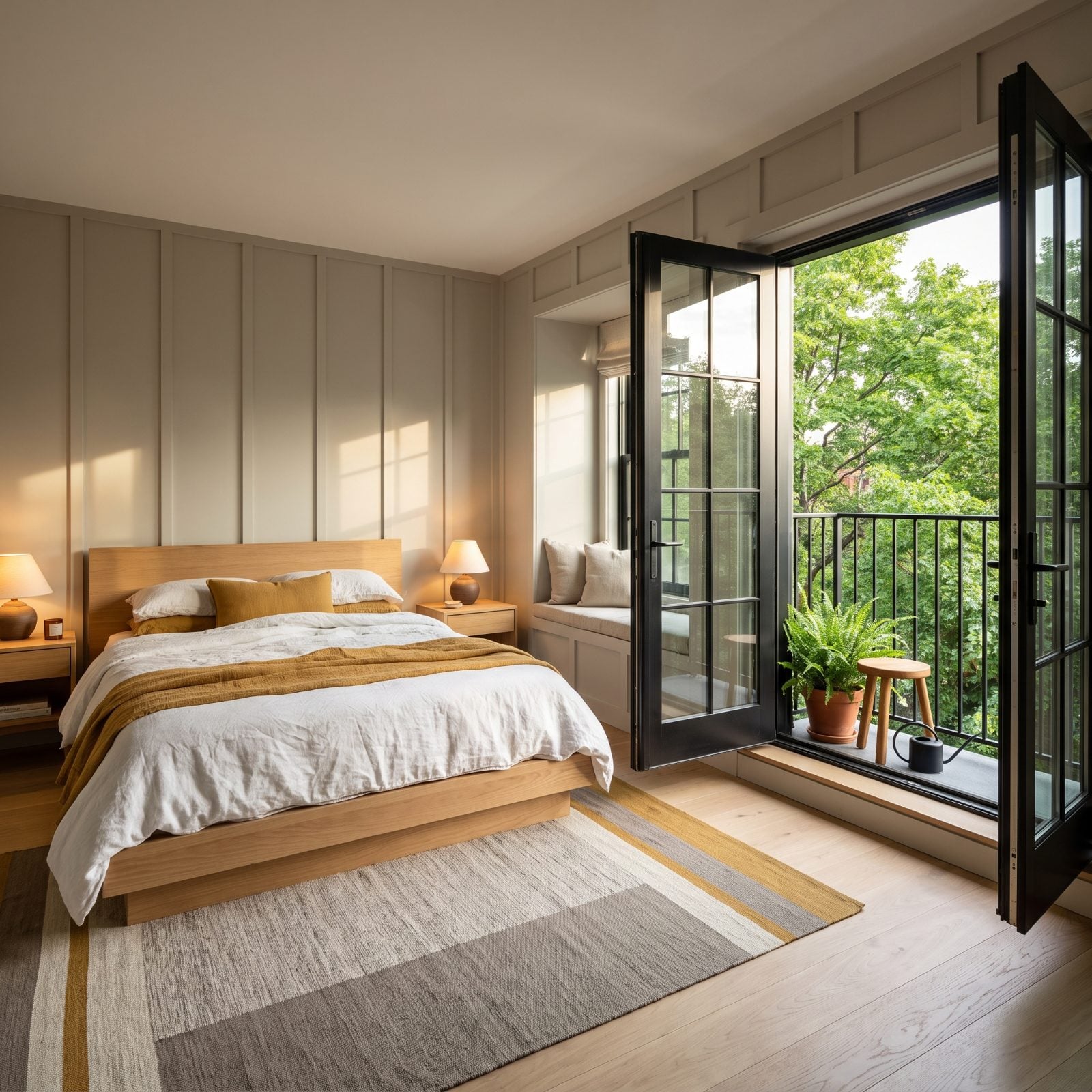 A Narrow Balcony You'll Actually Step Onto