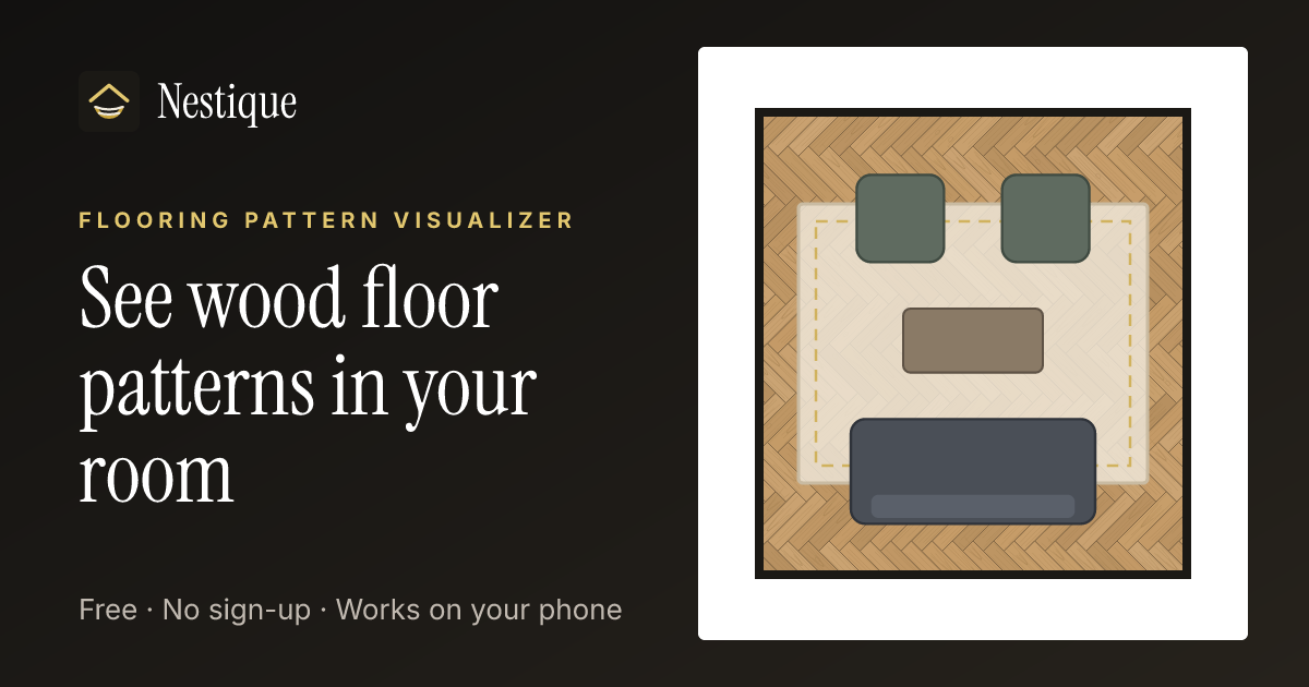 Flooring Pattern Visualizer from Nestique
