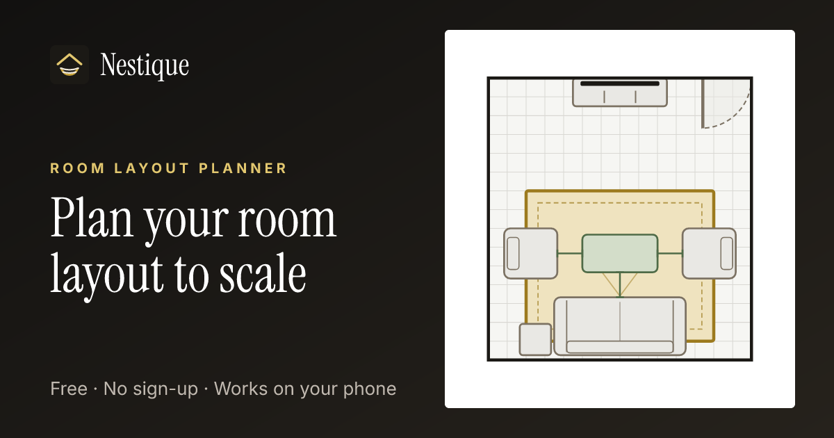 Room Layout Planner from Nestique
