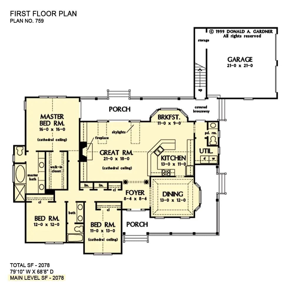 Floor Plan - Main Floor