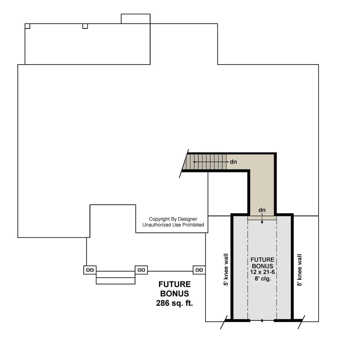 Floor Plan - Bonus Room
