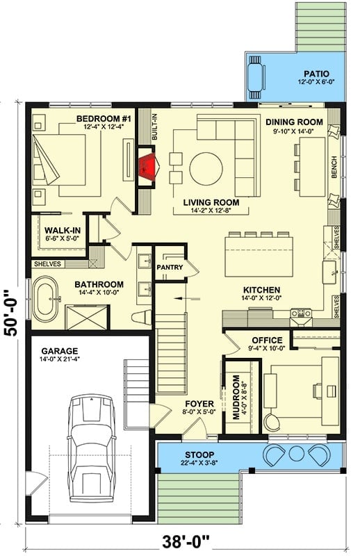 Floor Plan - Main Floor