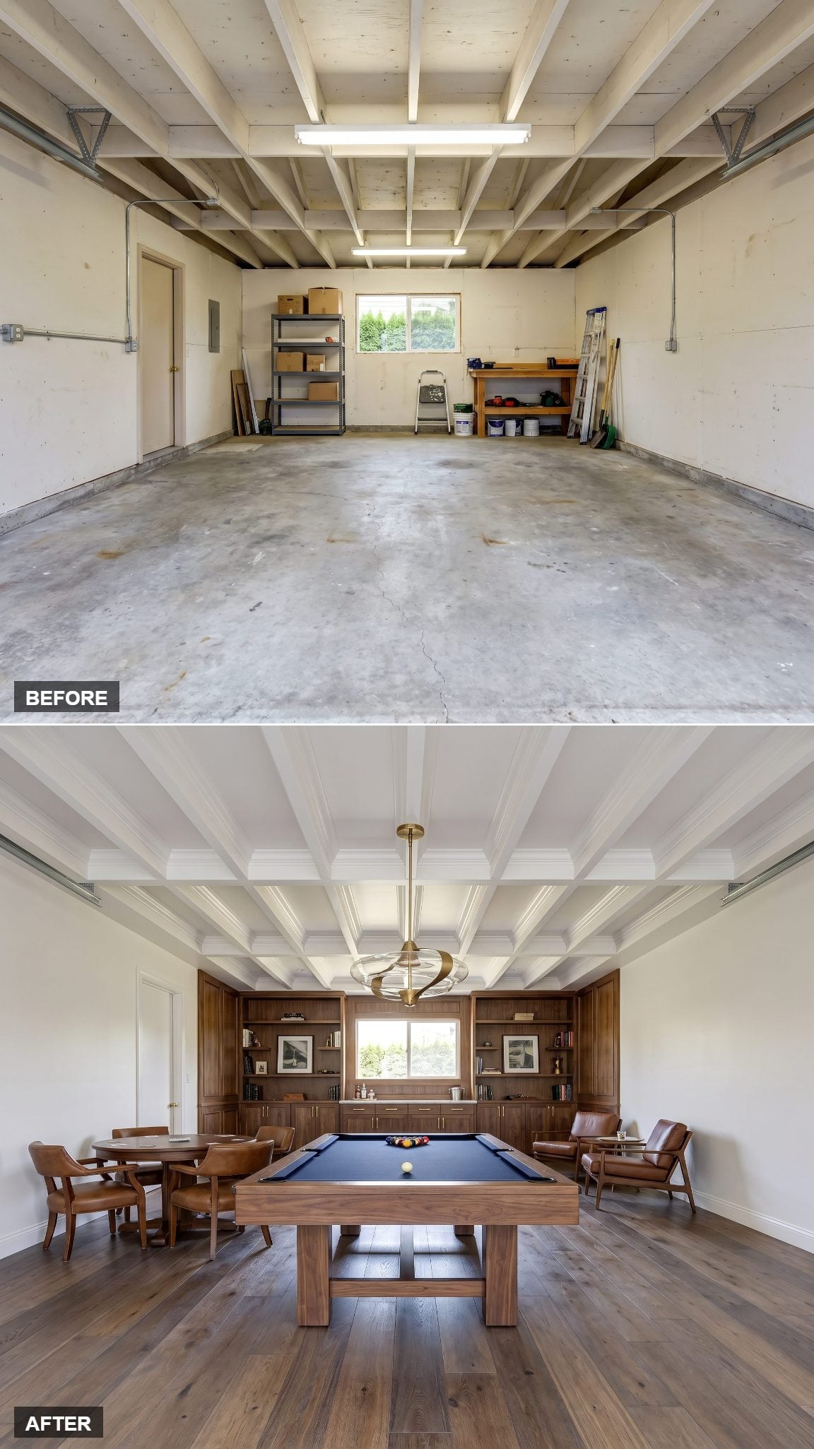 From Oil Stains to Felt-Topped Tables: The Adult Game Room