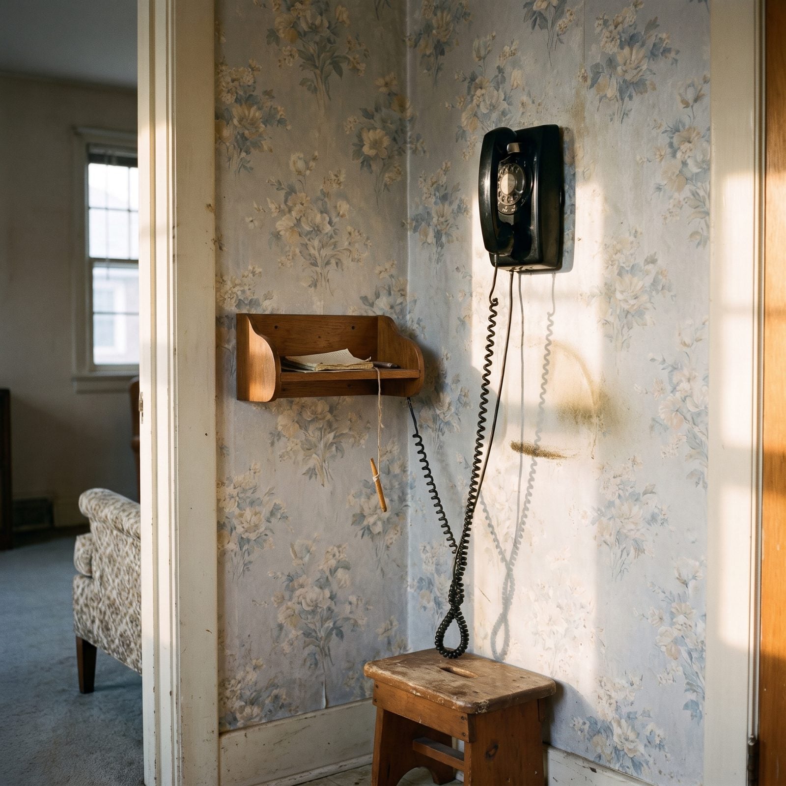 One Phone, Bolted to the Wall, and Everyone Within Earshot