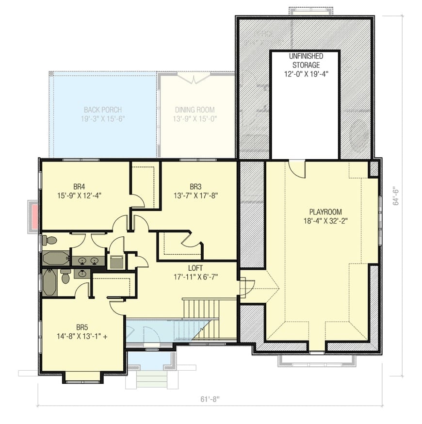 Floor Plan - Second Floor