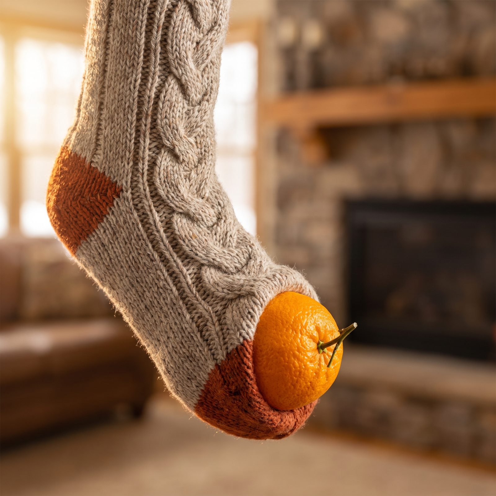 Oranges Tucked Into Every Stocking